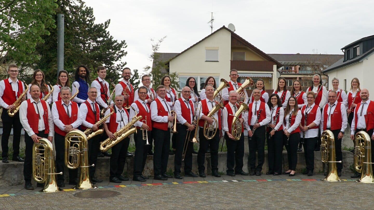 Gruppenbild Musikverein Untergrombach